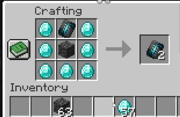 crafting table duplicating silence armor trim