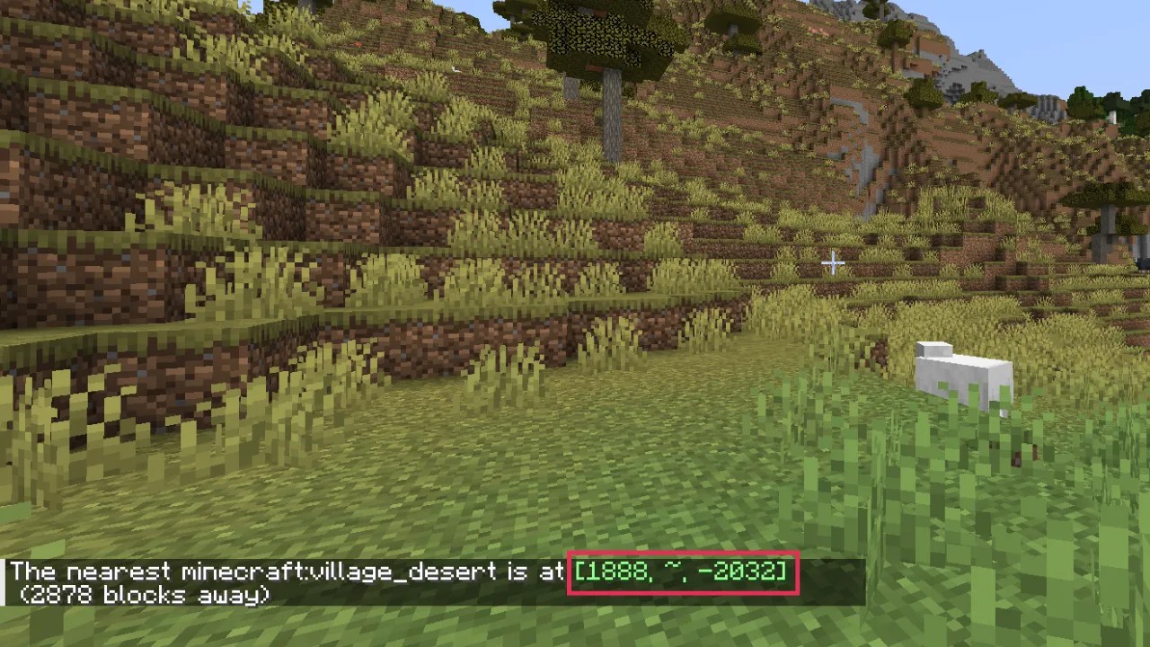 How to Teleport to a Village in Minecraft