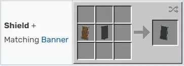 banner to the shield in minecraft