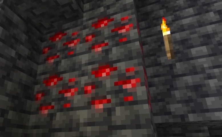 redstone ore in minecraft