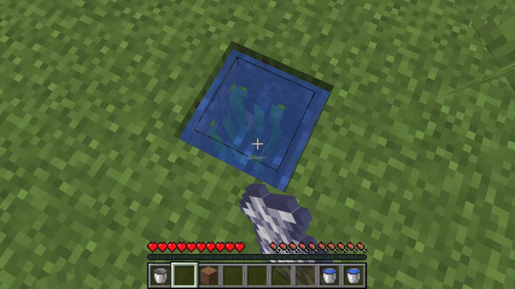 The Two-Bucket Method in minecraft
