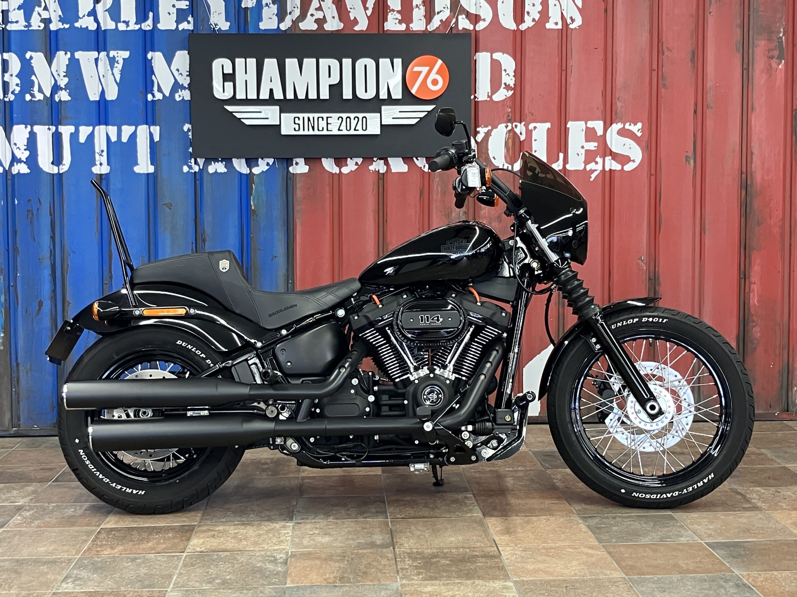 2021年式 ソフテイル ストリートボブ114 FXBBS * CHAMPION 76