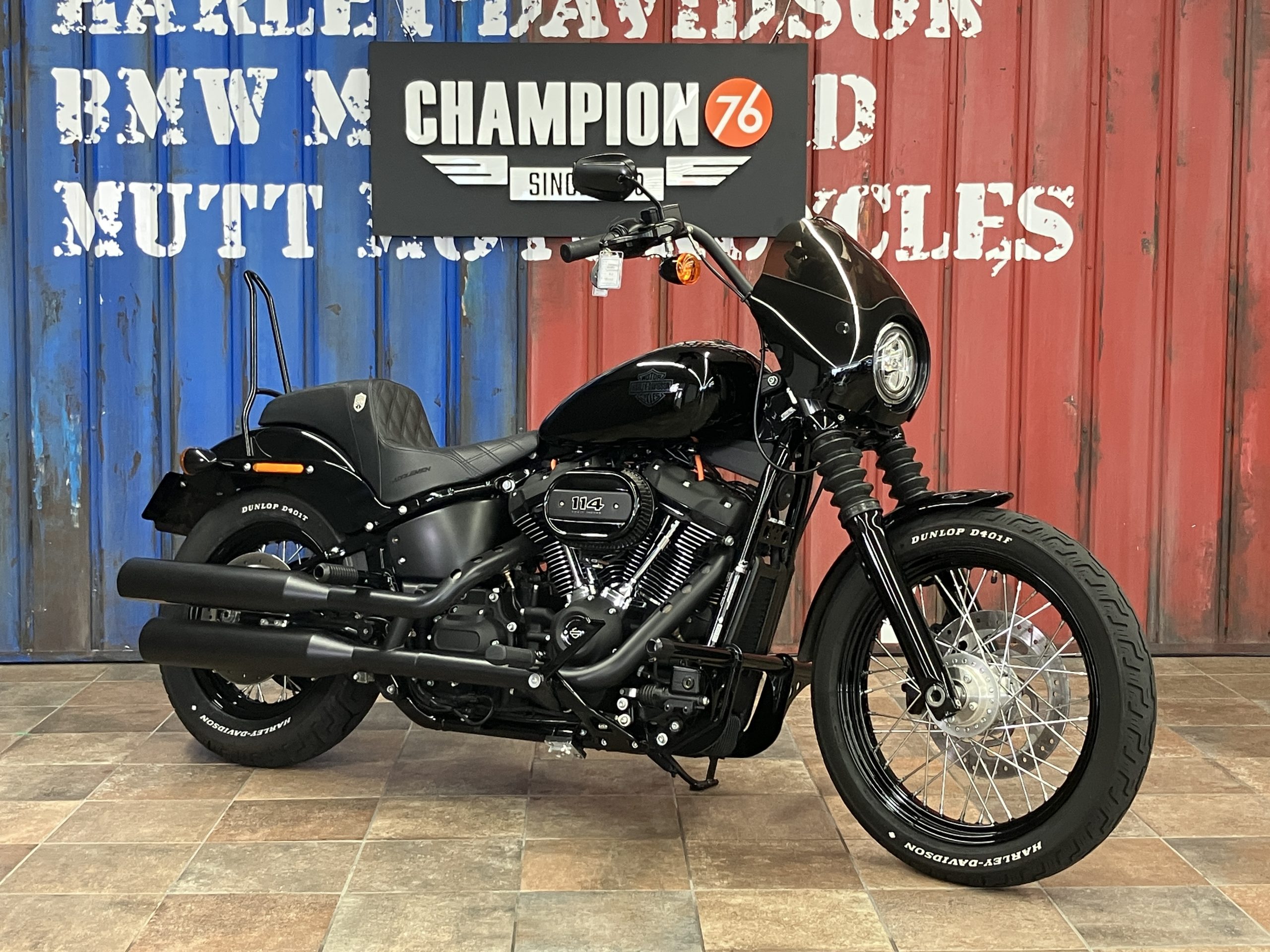 2021年式 ソフテイル ストリートボブ114 FXBBS * CHAMPION 76
