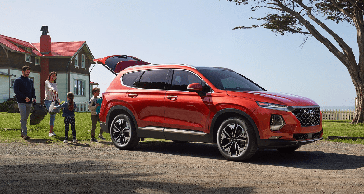 2019 santa fe advanced suv the most ever!