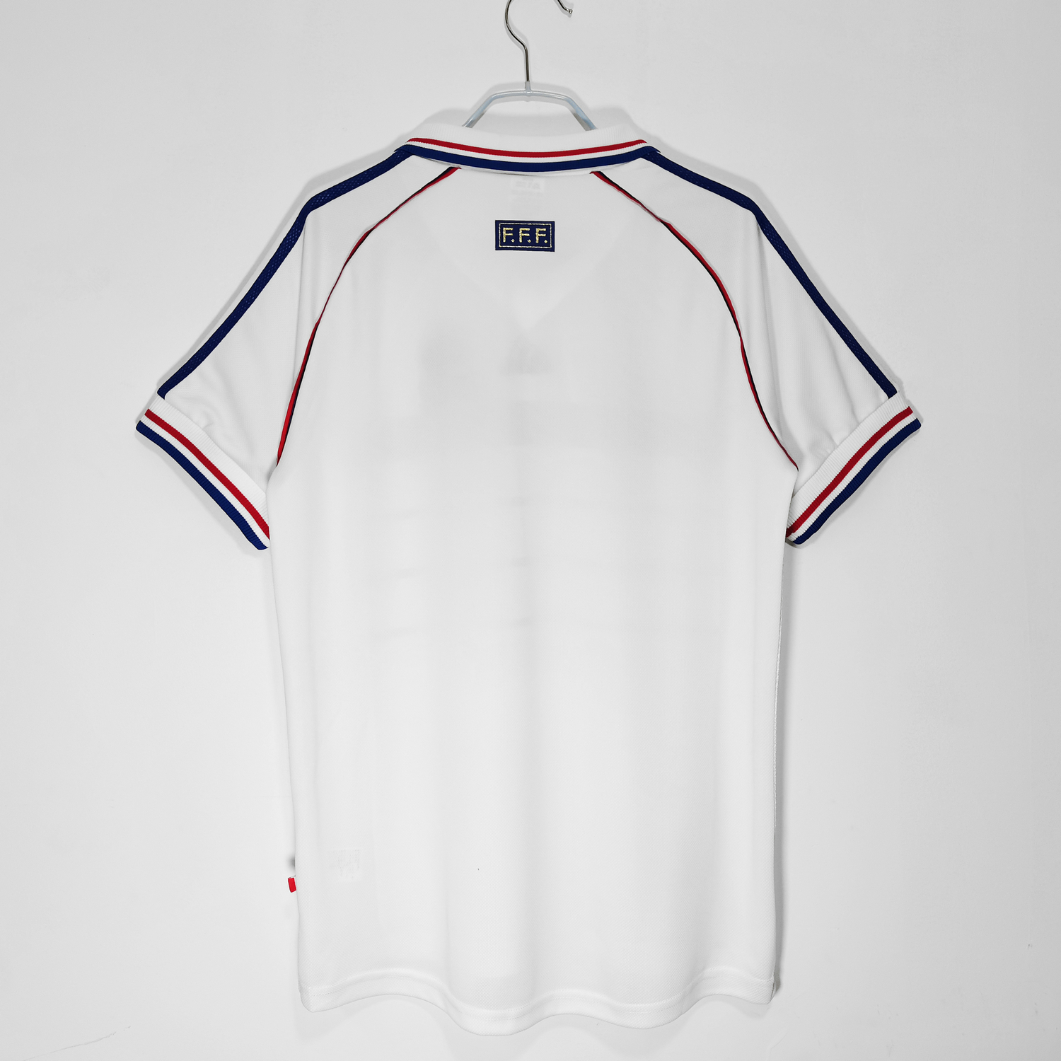 1998 France World Cup Away White Jersey – Zidane, Henry, Vieira