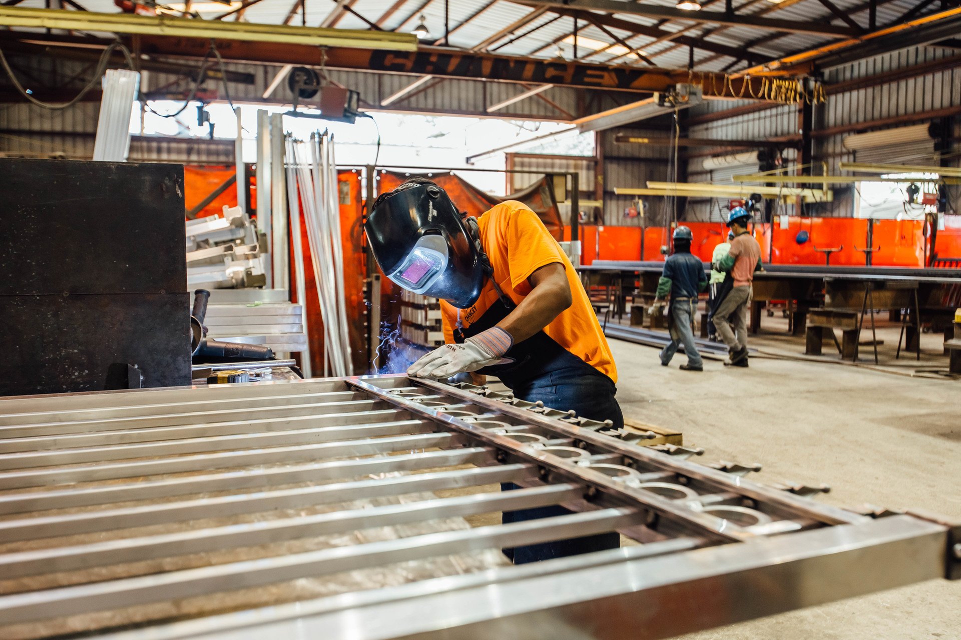 MANUFACTURING » Chancey Metals Commercial Metal Fabrication