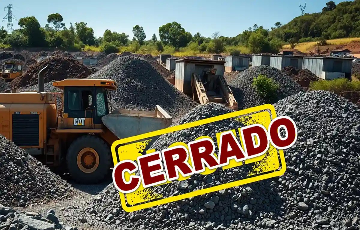 Operativo en Macuspana: Clausuran gravera clandestina