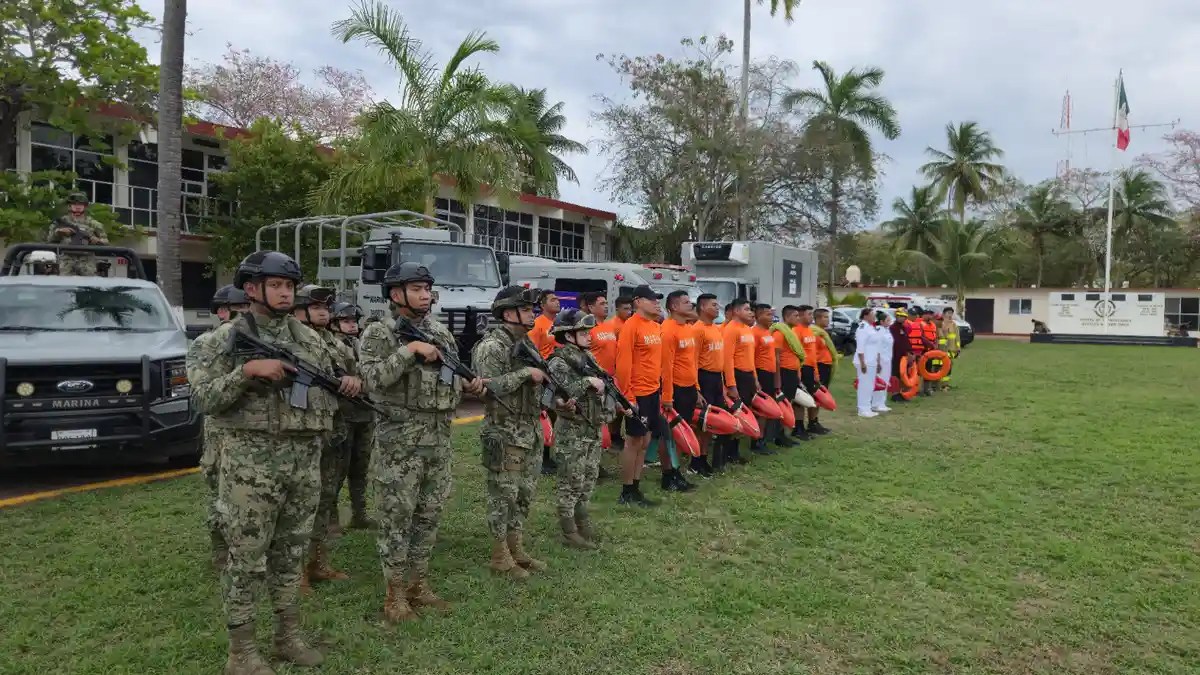 Semar refuerza vigilancia en playas de Centla en Semana Santa