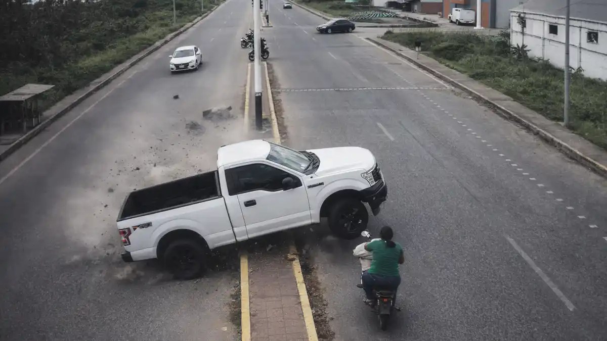 Trágico accidente en Huimanguillo deja víctimas; video revela el momento del impacto