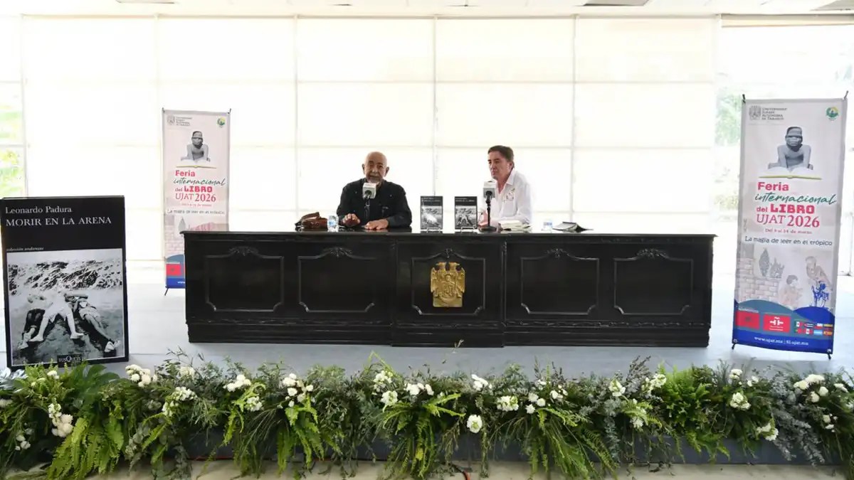 Leonardo Padura Regresa a Tabasco con ‘Morir en la Arena’
