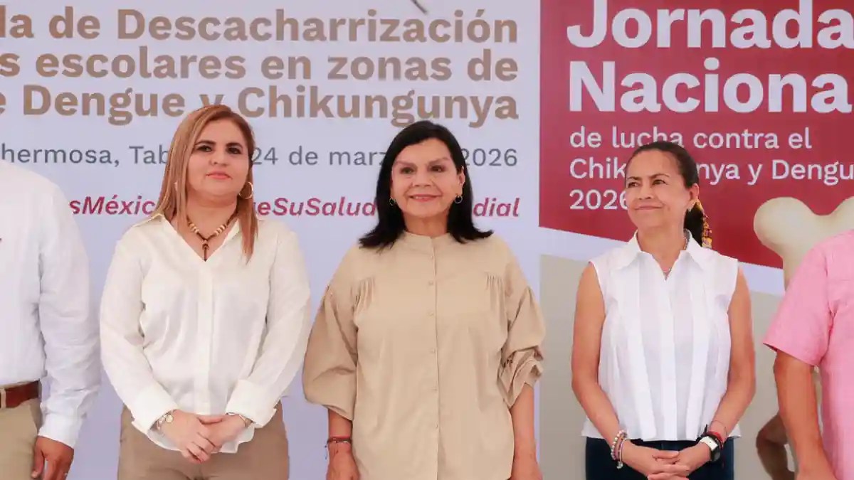 Yolanda Osuna inicia jornada contra dengue y chikungunya en Centro
