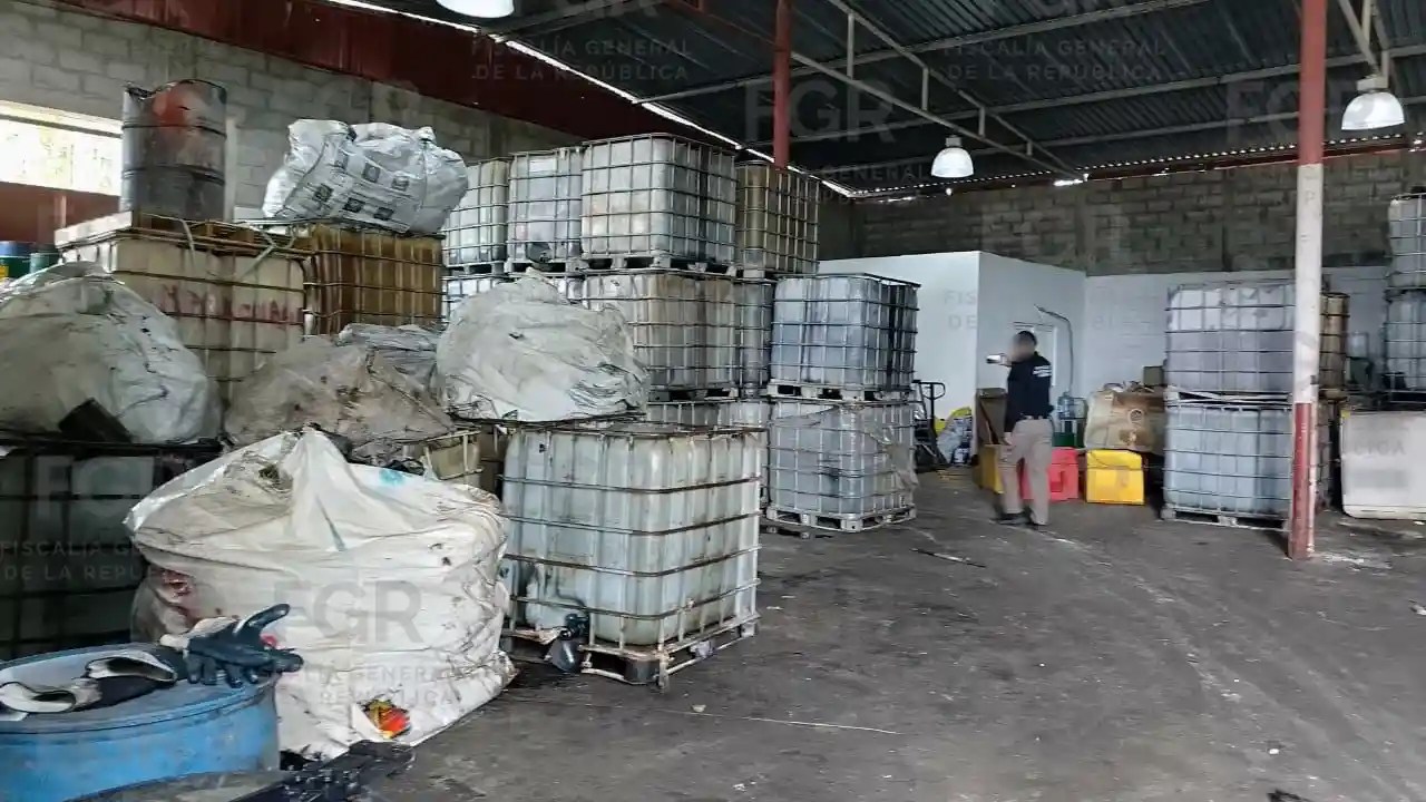 FGR asegura más de 17 mil litros de Huachicol en Paraíso, Tabasco
