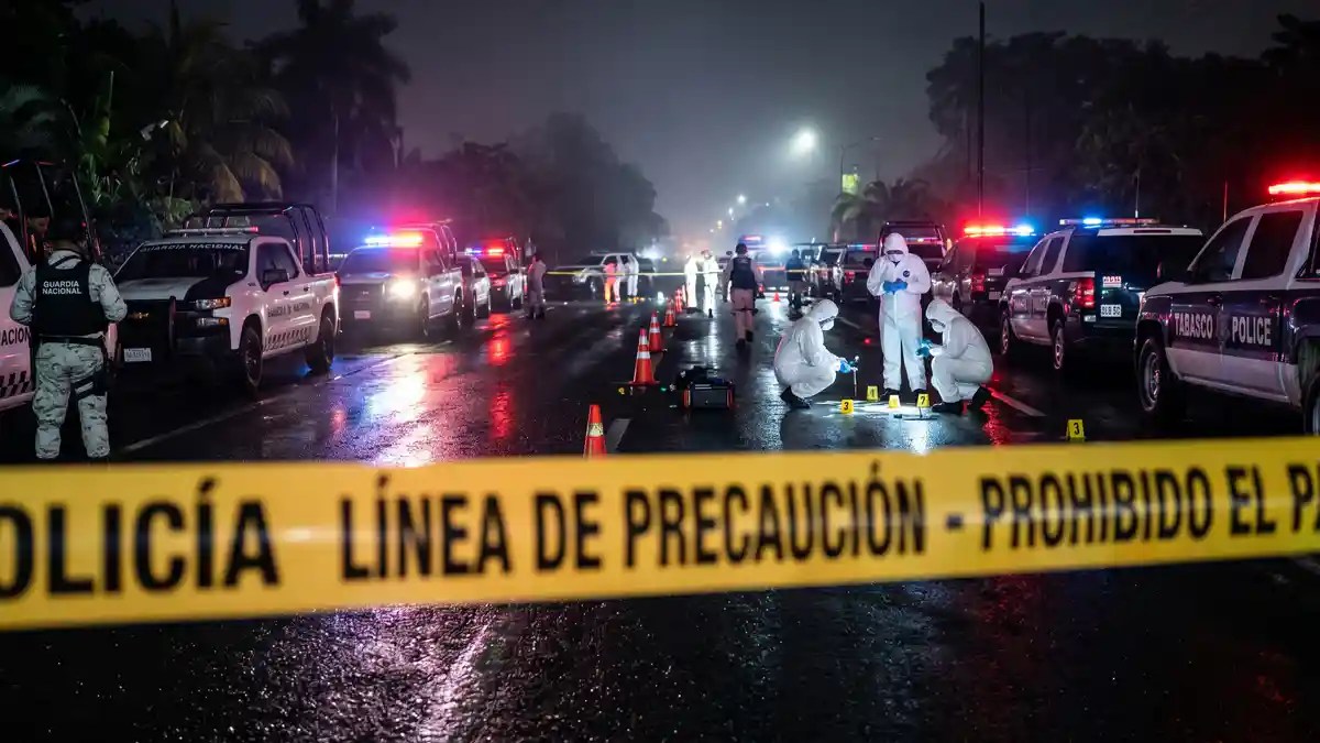 Van 9 decapitados en Tabasco