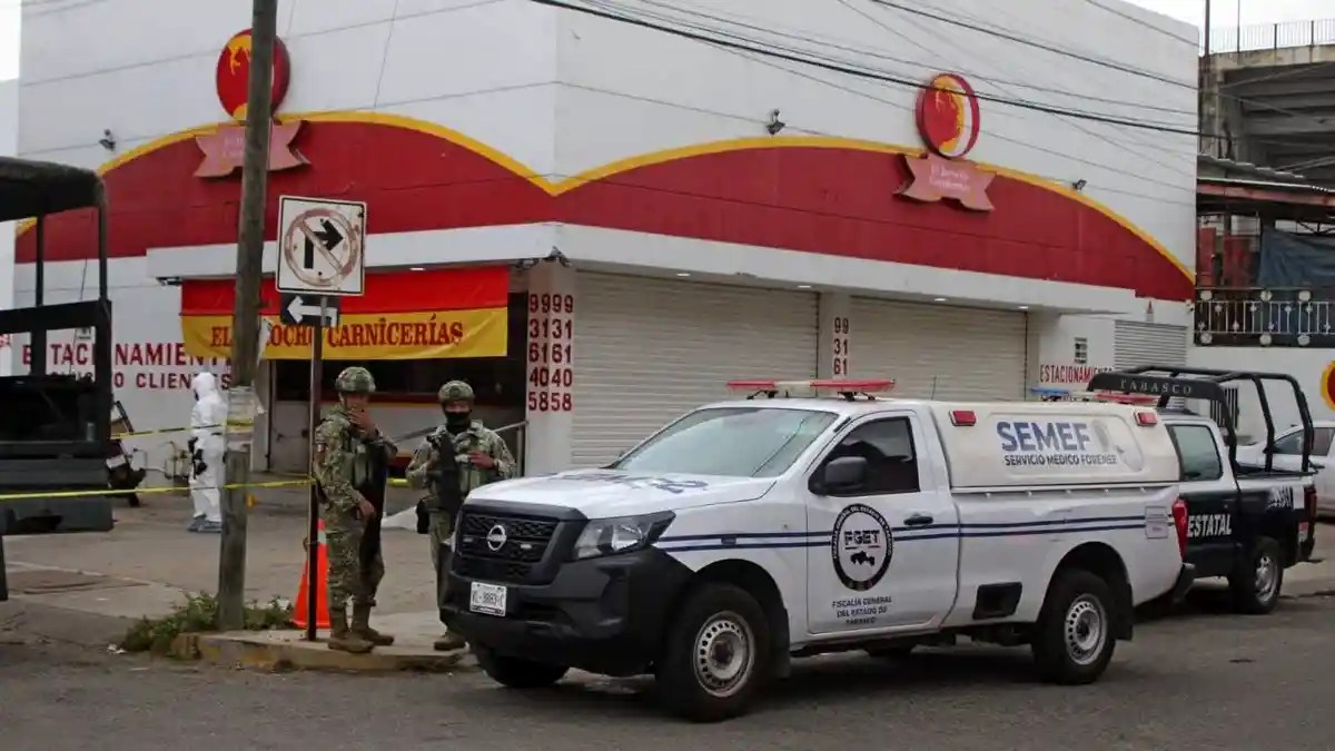 Asesinan a joven en carnicería de El Espejo 1 en Villahermosa