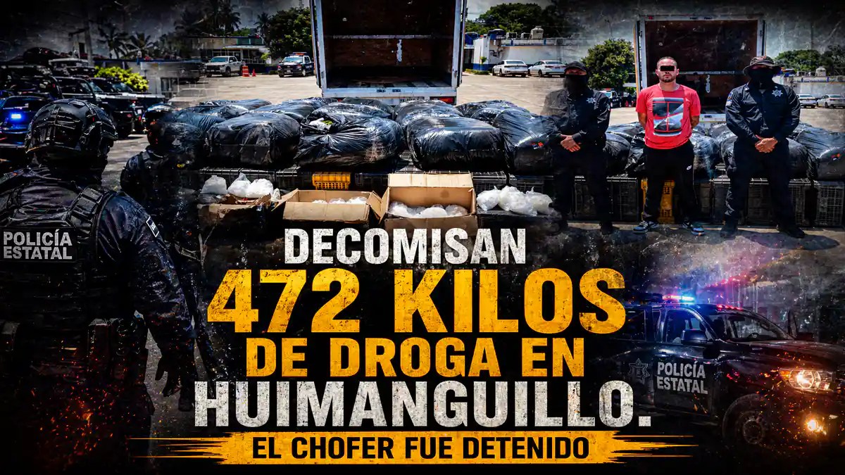 Histórico decomiso en Huimanguillo: Decomisan 472 kilos de droga