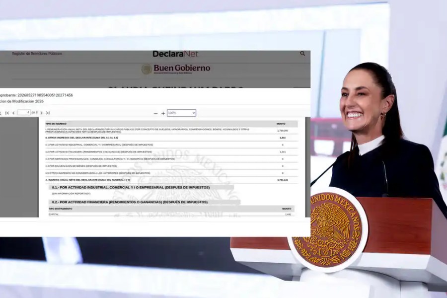 Sheinbaum Presenta Su Declaración Patrimonial con ingresos por 1.7 MDP