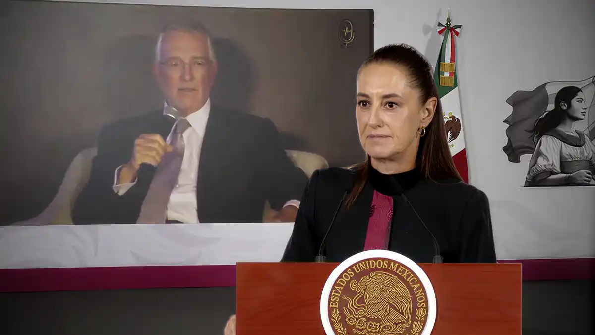 Sheinbaum exige a Ricardo Salinas Pliego no convocar a la violencia