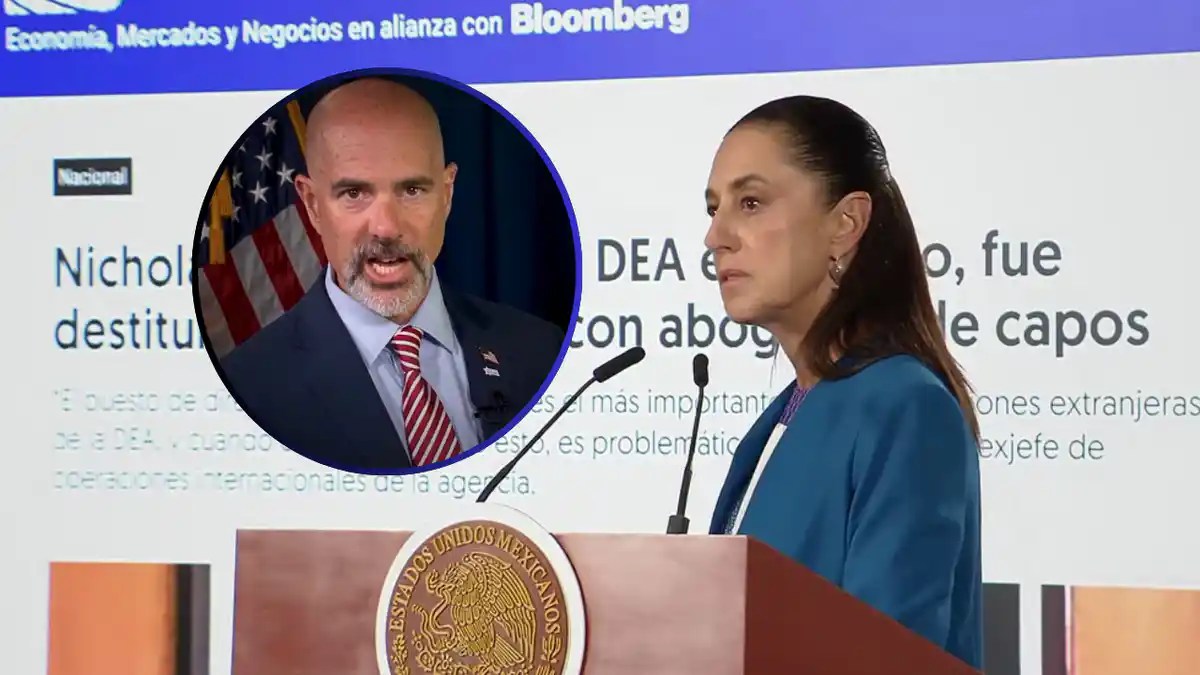 Sheinbaum rechaza acusaciones de la DEA sobre nexos del Gobierno con cárteles