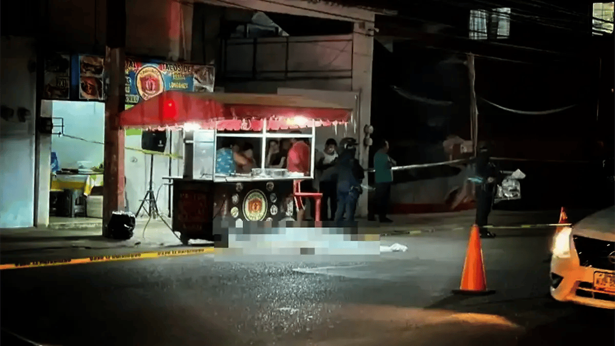 Asesinan a taquero en la colonia Tierra Colorada en Villahermosa