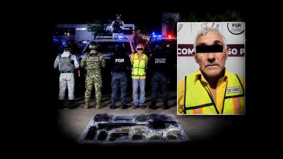 Detienen a “El Chato” con armas y sustancias en ranchería de Centro