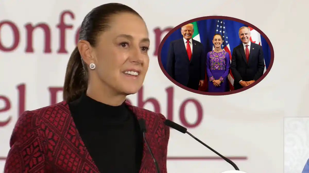Sheinbaum revela charla con Trump y Carney sobre el T-MEC en Nueva York