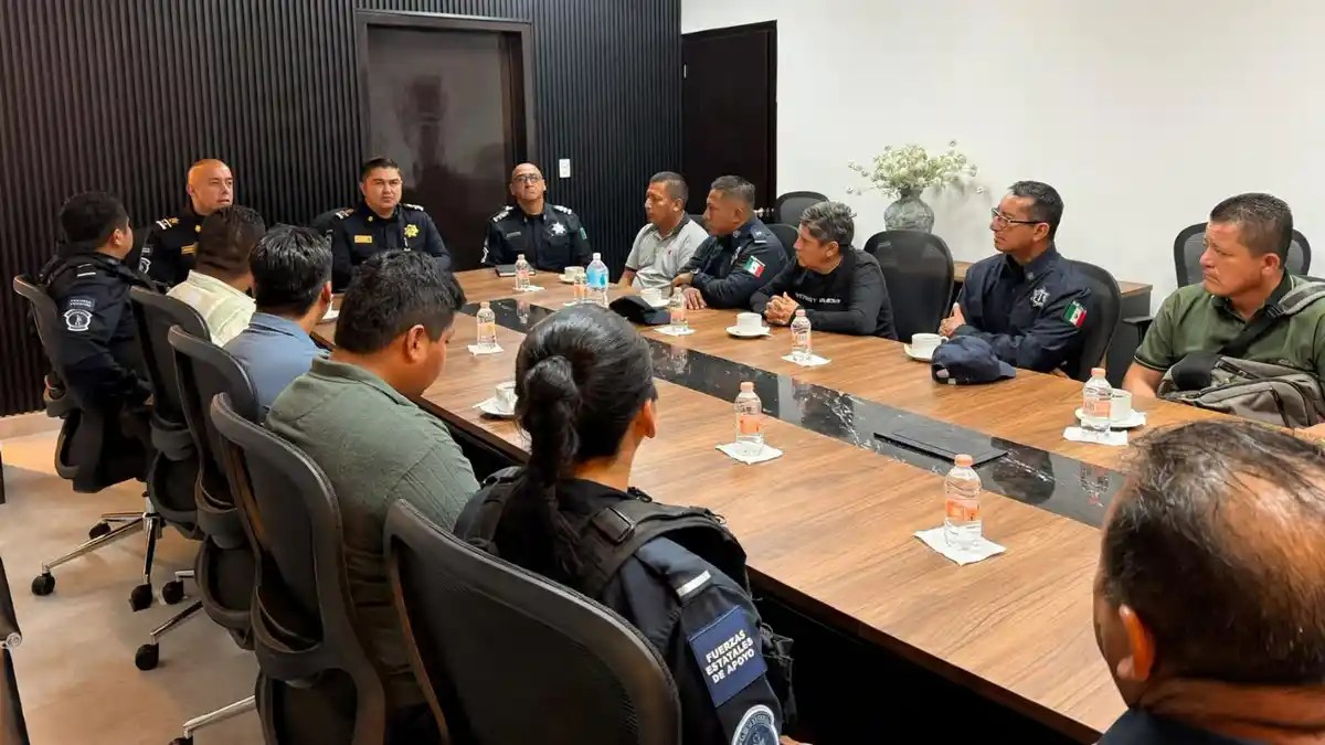 SSPC Tabasco reconoce a policías tras operativo en Azucena, Cárdenas