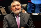 Tablero de votación del Senado de la República que muestra 115 votos a favor y uno en contra durante la aprobación de la Ley General de Bienestar Animal