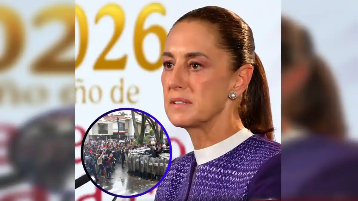 Sheinbaum rechaza represión en protesta por agua y pide explicaciones a Jalisco