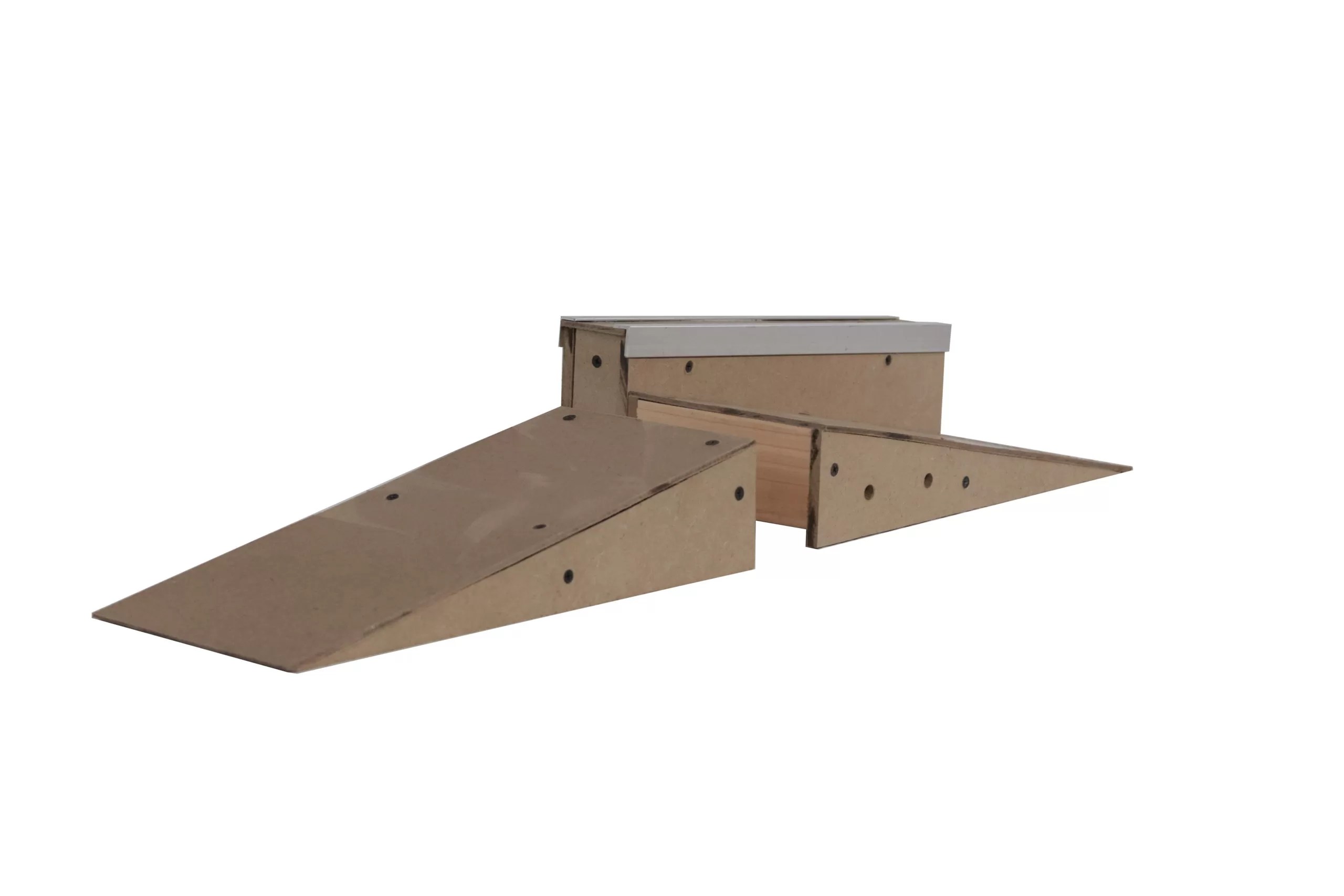 handmade ramp set for handboarding