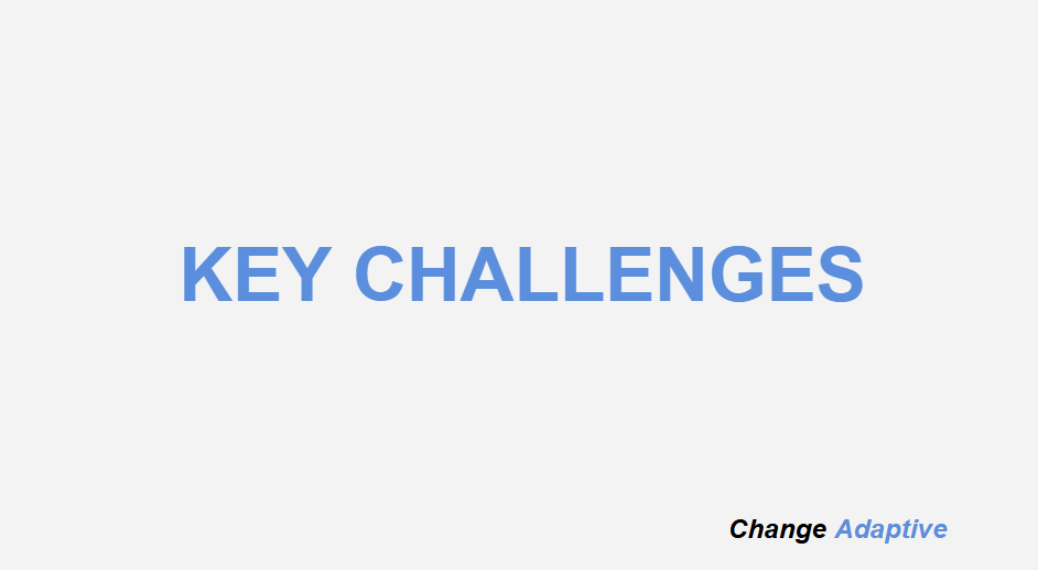 Key Challenges for Change Management | Change Adaptive