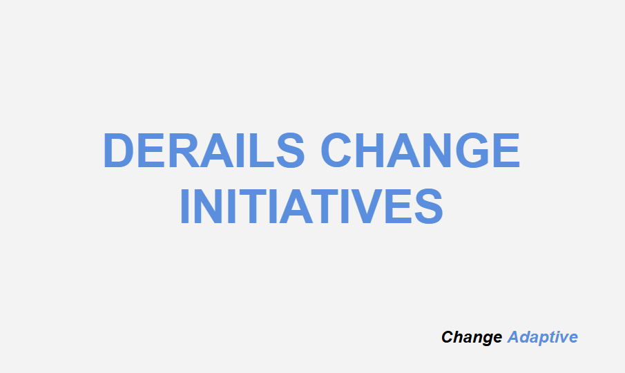 When things go wrong | Change Adaptive