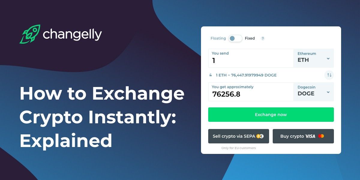 Here are the best crypto sites and exchanges to get started. How To Exchange Crypto Instantly Step By Step Tutorial