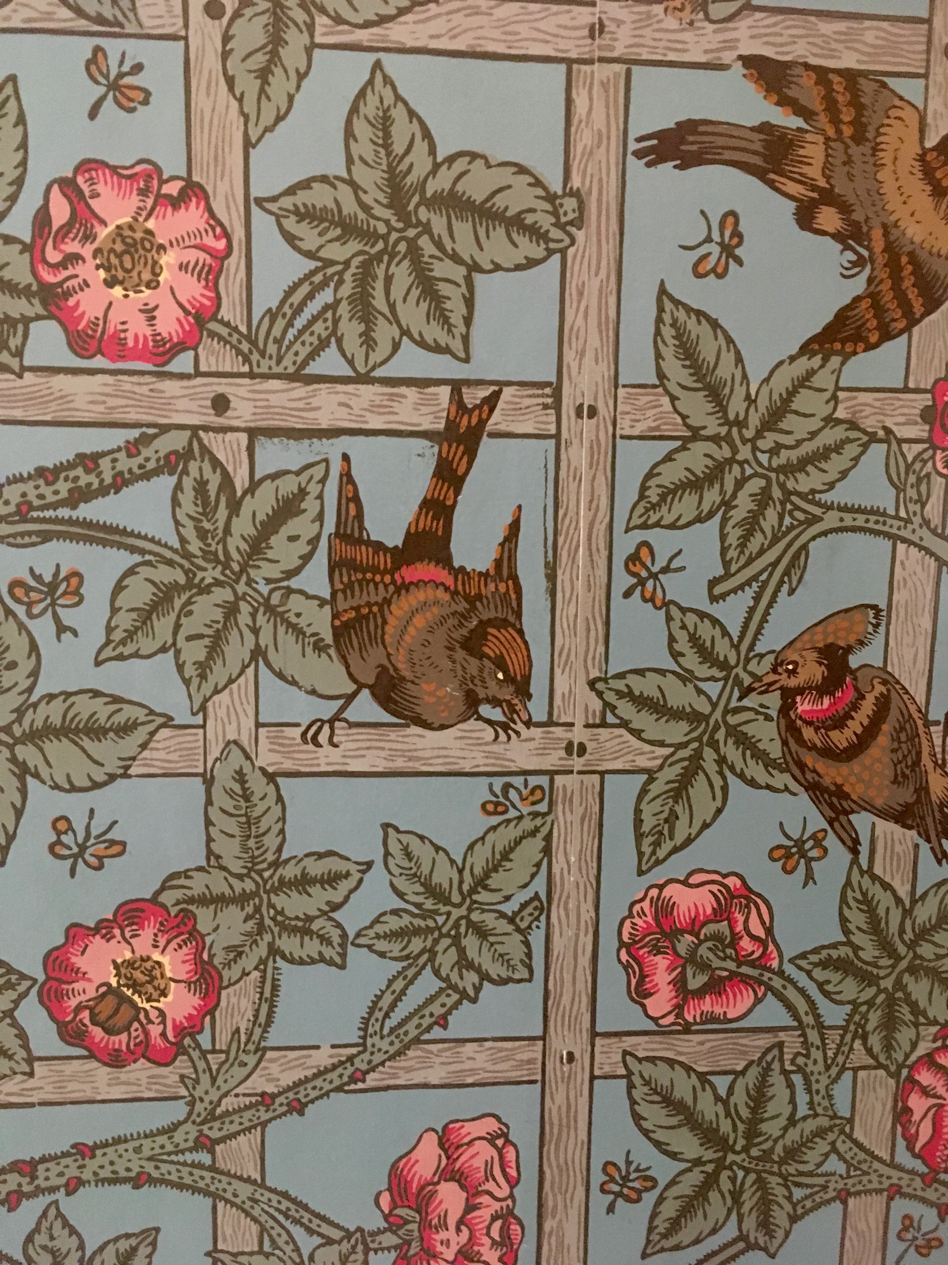 William Morris first wallpaper design