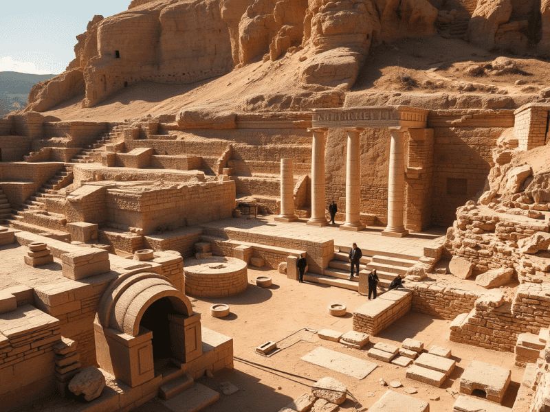 The long, deep dig: Collaboration excavates the ancient city of Sardis Source