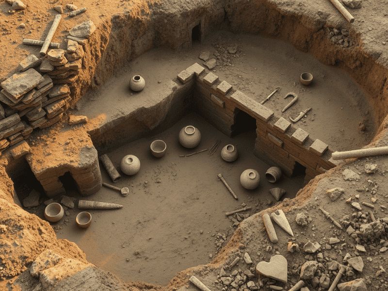 3,000-year-old village was unearthed in Dašice, Czech Republic