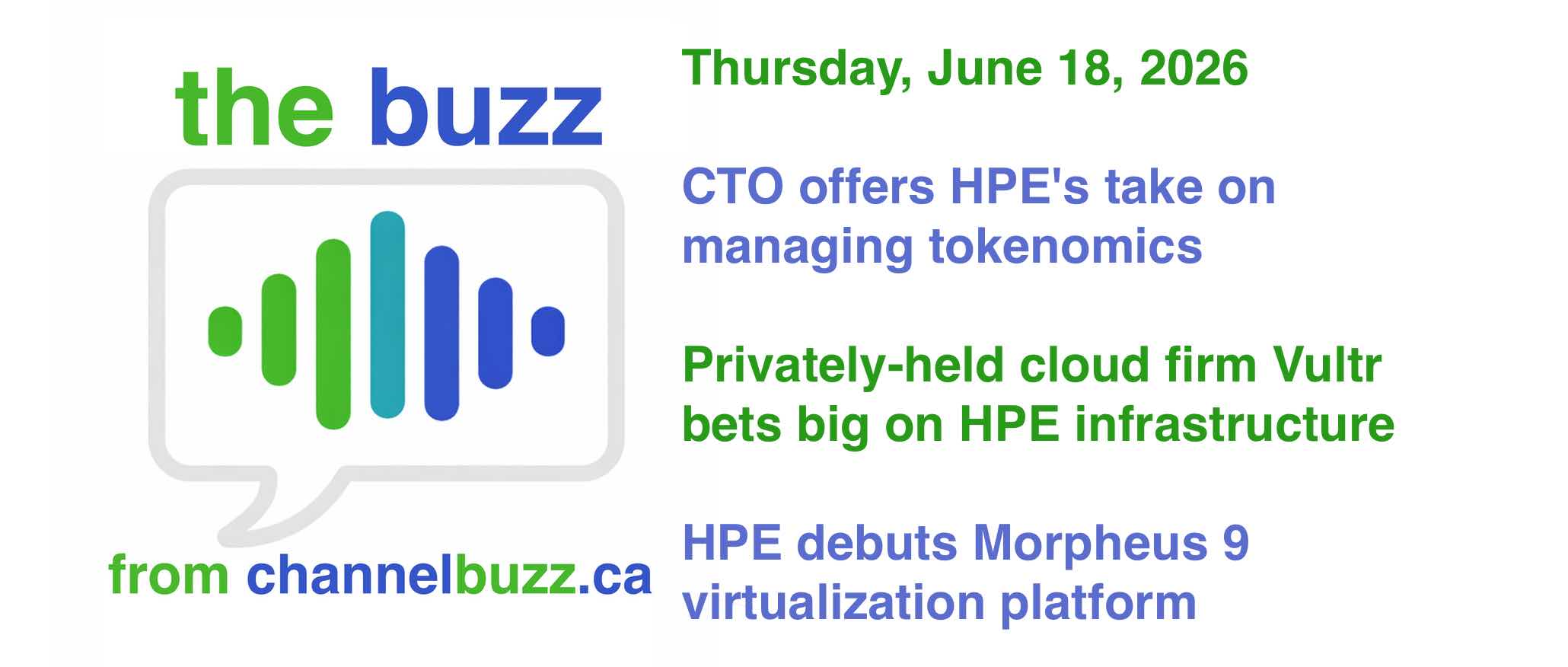 The Buzz: Fidelma Russo makes the economic case for on-prem AI as HPE unveils Morpheus 9 and Vultr buys big