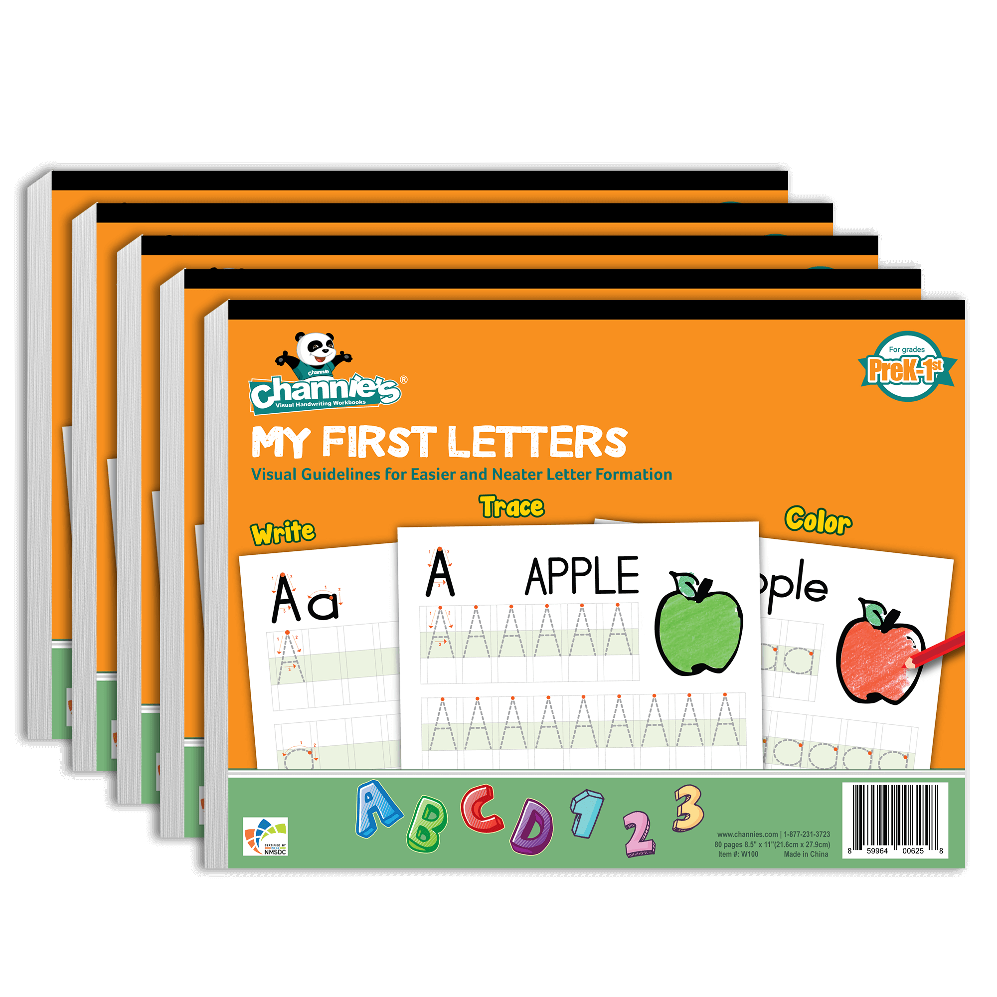 My First Letter- 5 Pack