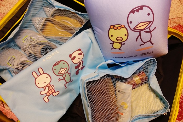 【超商集點】全家 阿朗基玩一下 集點換購第三波．休閒兩用枕&收納袋