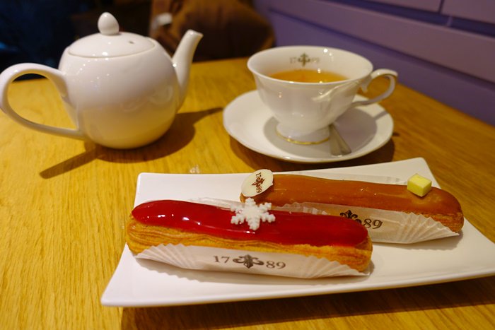 【食記】1789 Café．法國主廚坐鎮的閃電泡芙éclair專賣店 @忠孝新生站