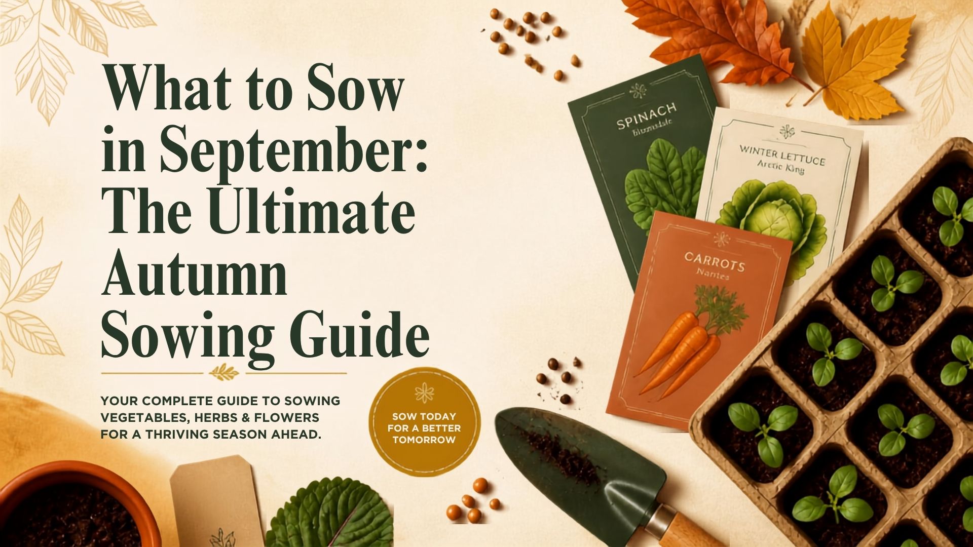 What to Sow in September: The Ultimate Autumn Sowing Guide