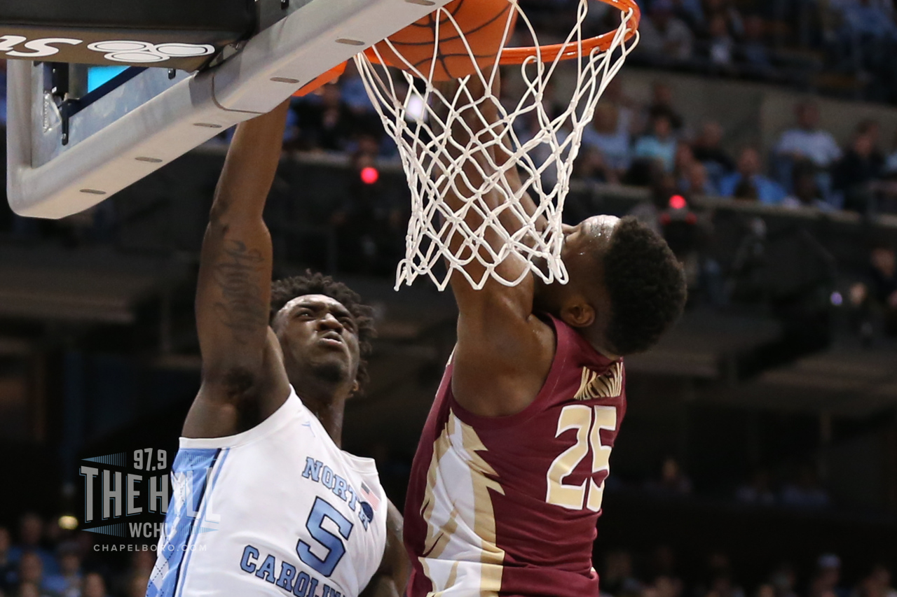 No. 8 tar heels stay hot, snap no. 16 florida state's eight-game win