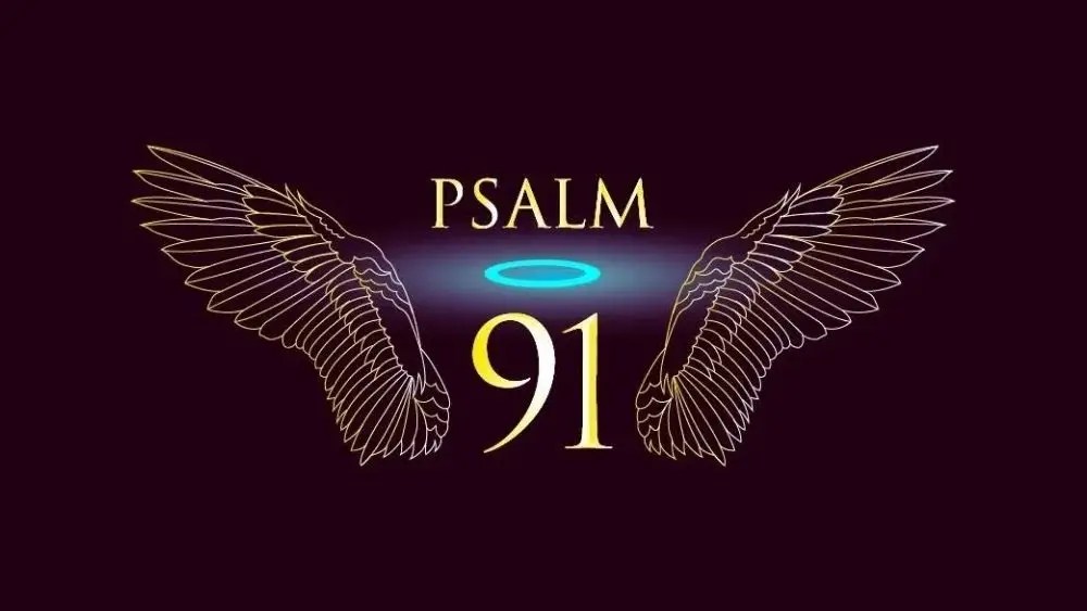 Psalm 91 Barber Shop logo.