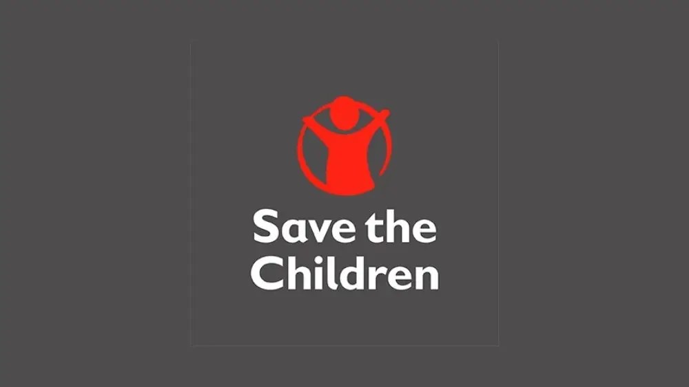 Save the Children Op Shop logo.