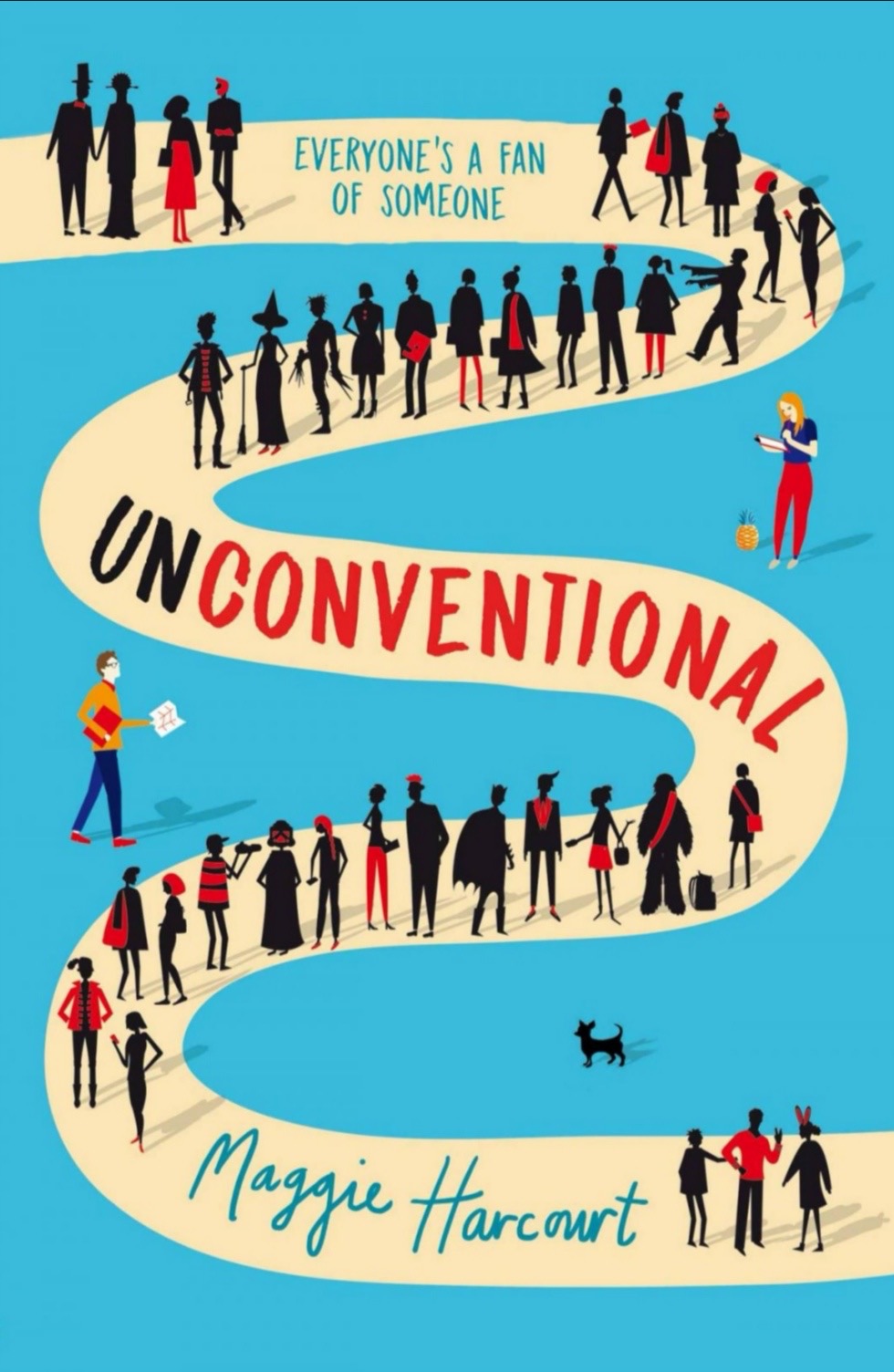 The book cover of Unconventional by Maggie Harcourt
