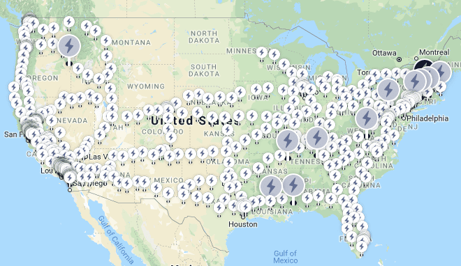 Charged EVs Electrify America Releases Map Of Planned Charging Electrify America 