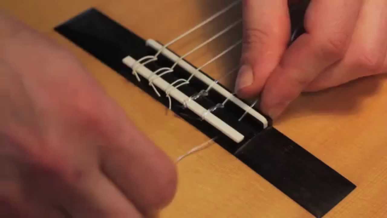 A StepbyStep Guide How to String a Classical Guitar