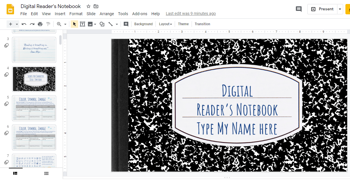 5 Reasons I Use Digital Readers Notebooks Charmed By Challenge