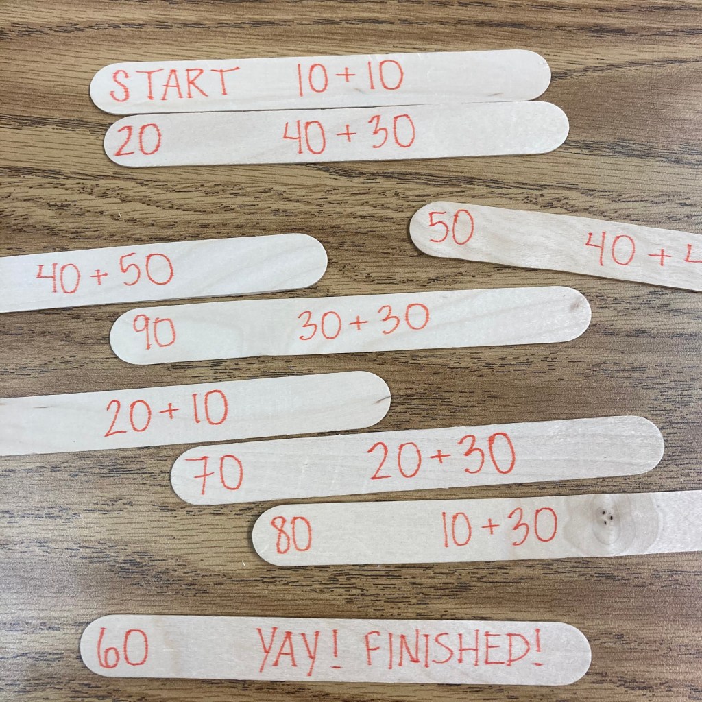 10 ideas to make your own math games