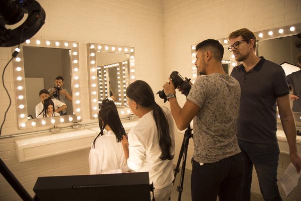 Celso Kamura e Sabrina Petraglia (Patricia Canola)