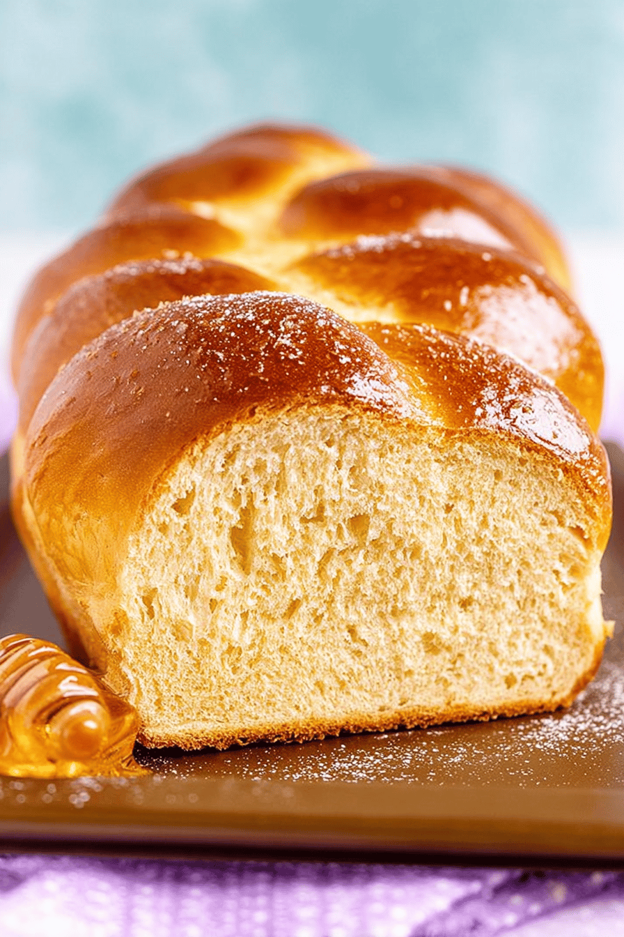 Easy challah bread recipe